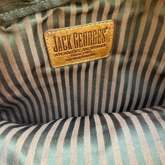 Vintage Jack Georges VOYAGER LARGE CROSSBODY BAG - Picture 4 of 9